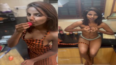 Chennai girl beer adicha bothaiyil carrot masturbation