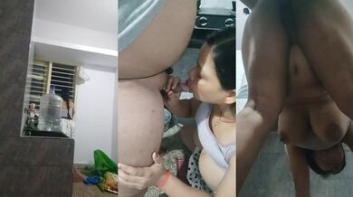 Mature Desi Husband Wife Homemade Chudai Kitchen