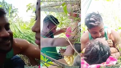 Khet Me Ghaas Beech Desi Chut Chudai